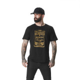 Tee Shirt Noir coupe Régular Col rond OIL | Homme - Vondutch