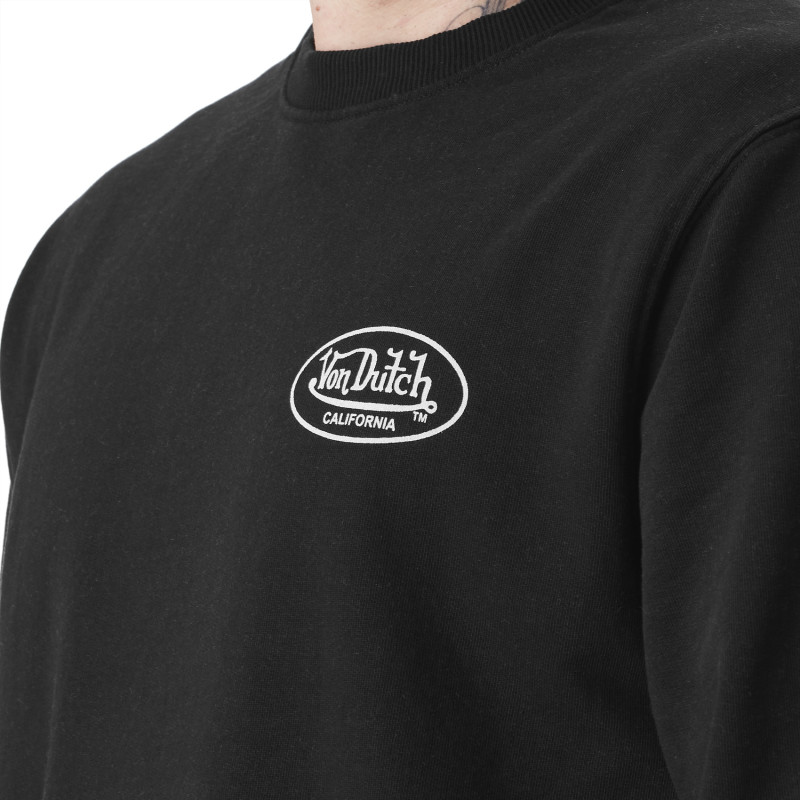 Sweat Sans capuche Noir PANTER | Homme - Vondutch