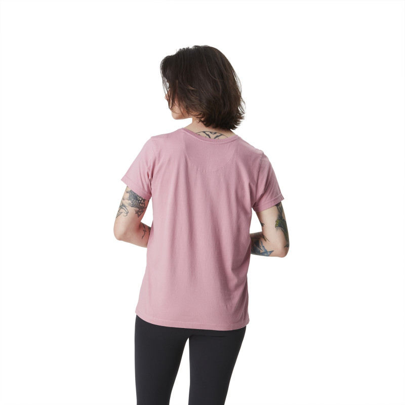 T-shirt femme à col rond et print devant Jaguar