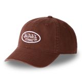 Casquette Vondutch Marron/Beige Dad cap Strapback / Boucle LOG