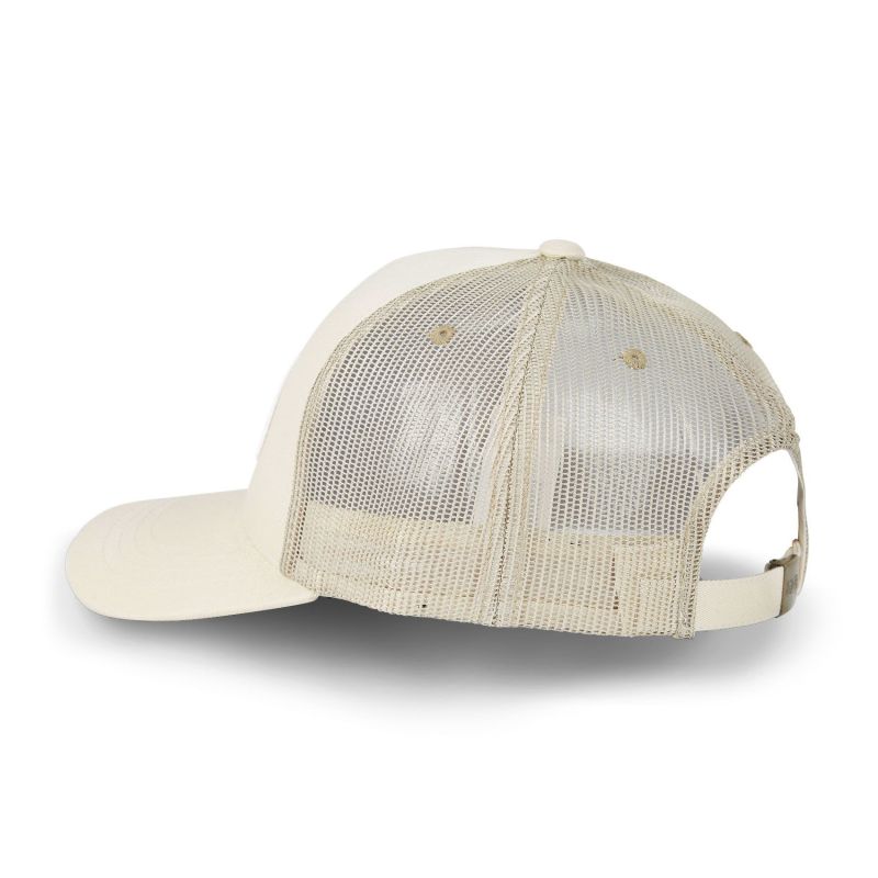 Casquette Vondutch Beige Trucker Strapback / Boucle LOFB