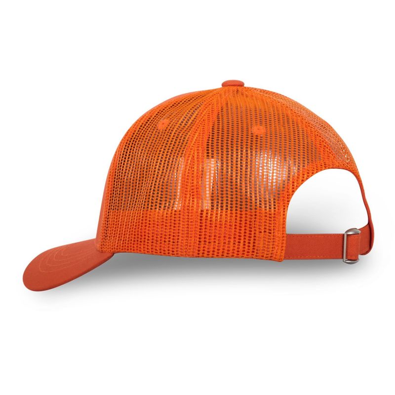 Casquette Vondutch Orange/Blanc Trucker Strapback / Boucle LOFB
