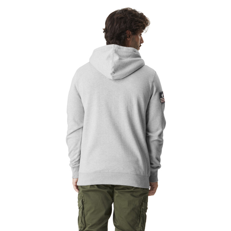 Sweat à Capuche Gris Capuche Sherpa, Molletoné MUST | Homme - Vondutch | Von Dutch