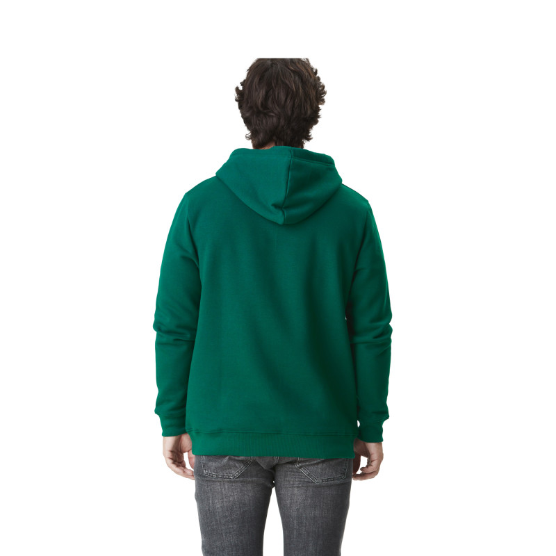 Sweat à capuche Vert avec logo en bouclette BART | Homme - Vondutch