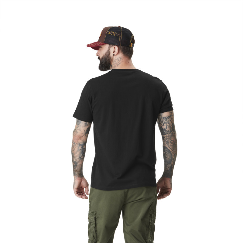 Tee Shirt Noir coupe Regular Col rond VINTAGE | Homme - Vondutch