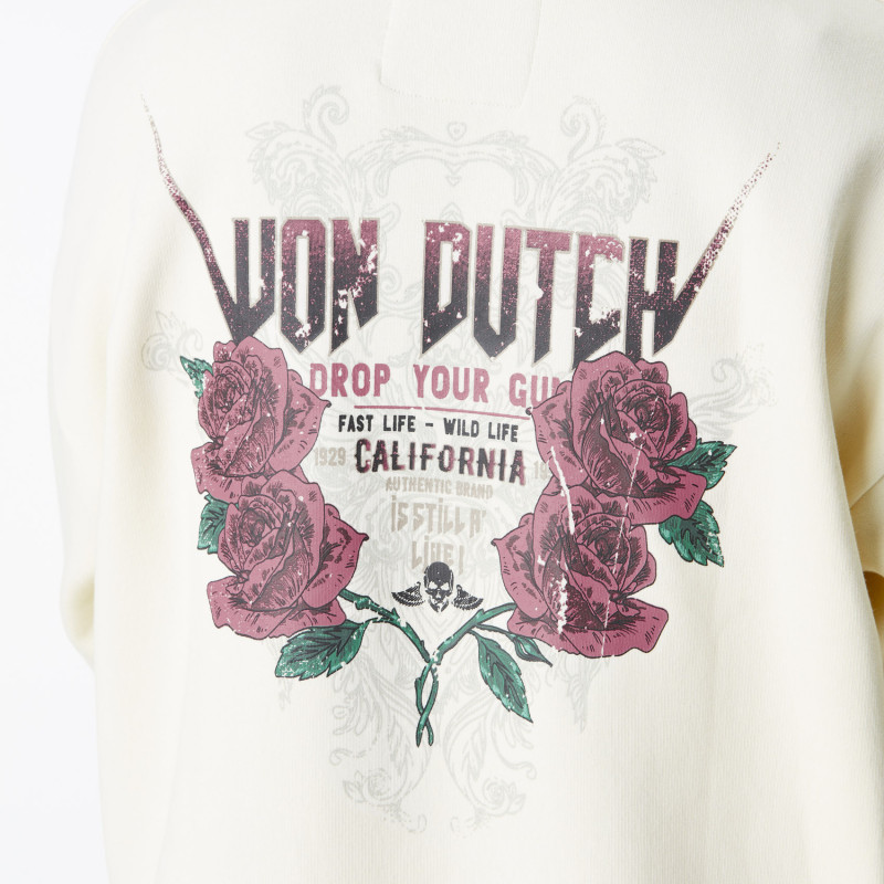 Robe Sweat Beige Hiver coupe Droite Col rond GUN | Femme - Vondutch