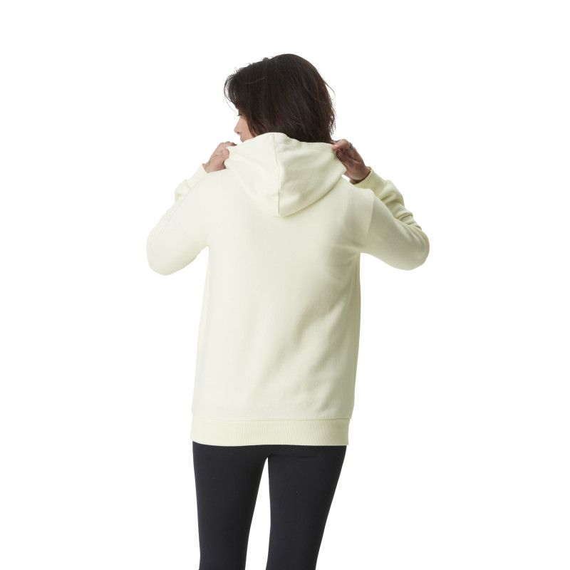 Sweat femme à capuche et print devant Basic