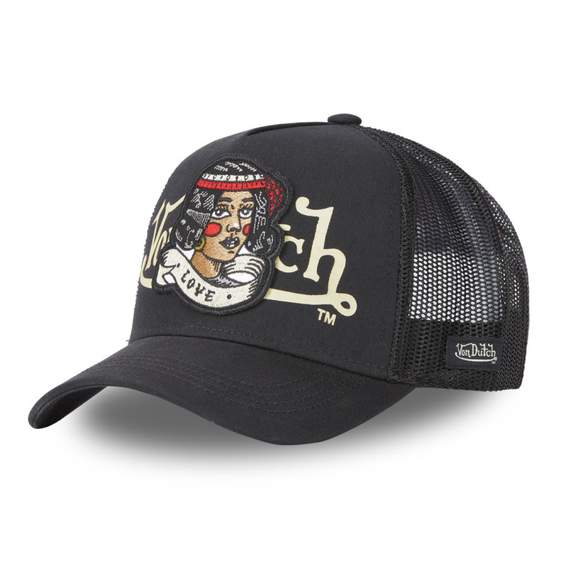 Casquette trucker avec filet femme Love