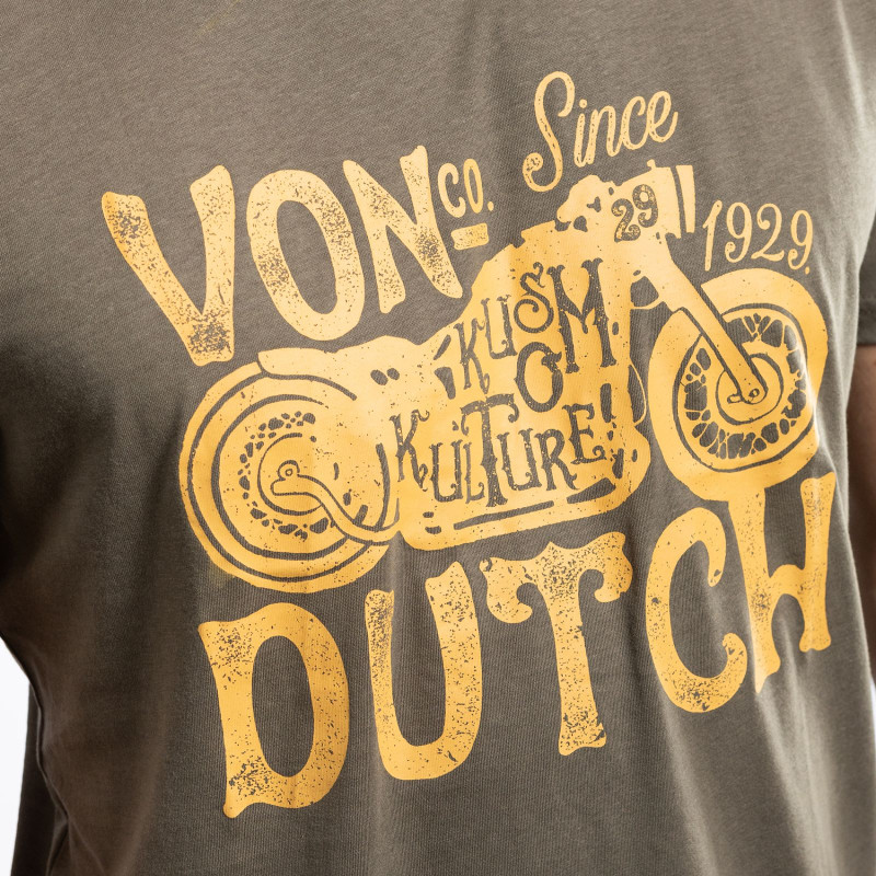 T-shirt col rond en coton homme Logo