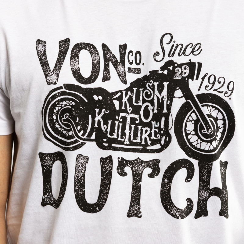 T-shirt col rond en coton homme Logo