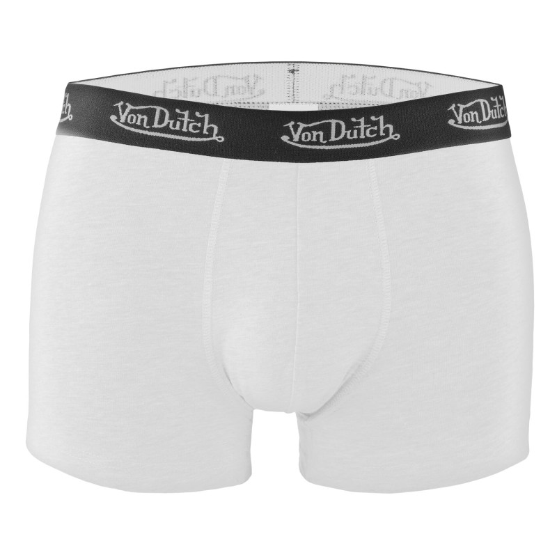 Lot de 4 Boxers homme Coton Noir, Gris, Collection Basic | Vondutch