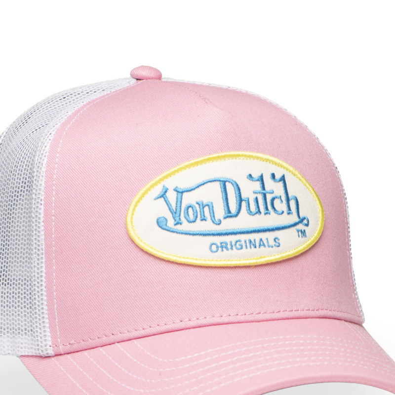 Casquette Vondutch Rose Trucker Snapback ORIGINAL SQ | Von Dutch