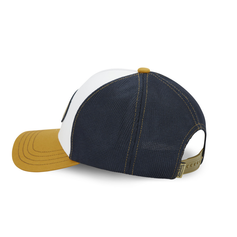 Casquette Vondutch Jaune Trucker Patch Bouclette Snapback TERRY | Von Dutch