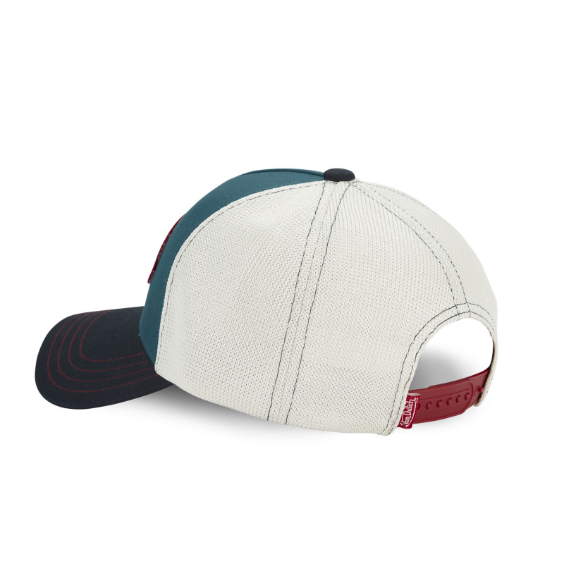 Casquette Vondutch Bleu Pétrole Trucker Patch Bouclette Snapback TERRY | Von Dutch
