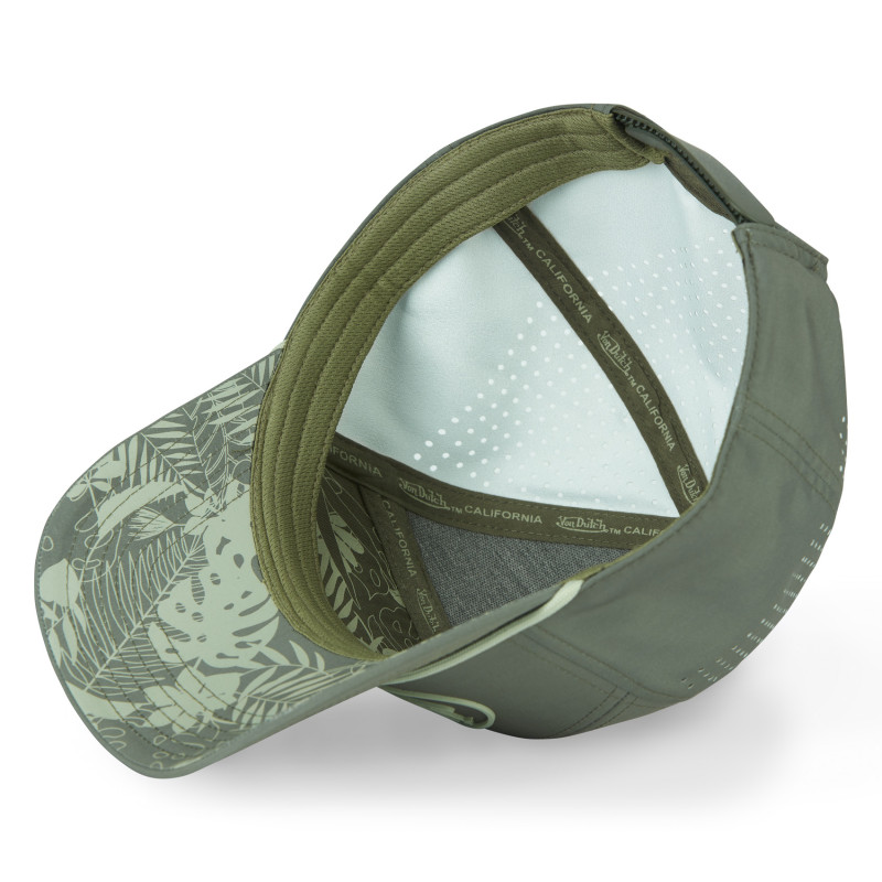 Casquette 6 panneaux filet mesh et patch rubber print Cordon