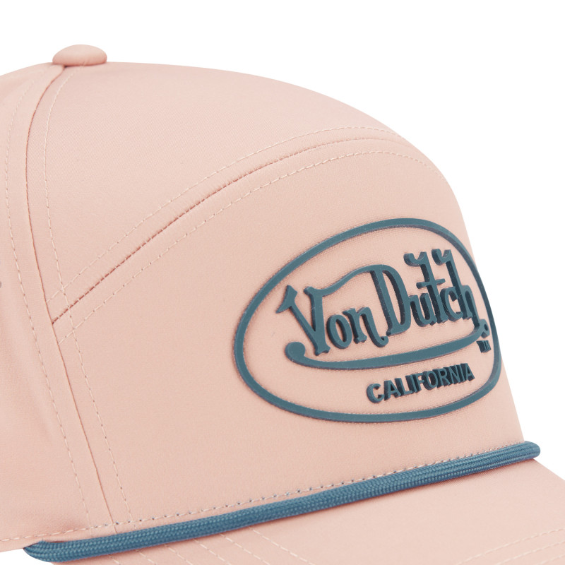 Casquette Vondutch Rose Six panels Filet Mesh Scratch en silicone CORDON | Von Dutch