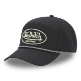 Casquette 6 panneaux filet mesh et patch rubber print Cordon