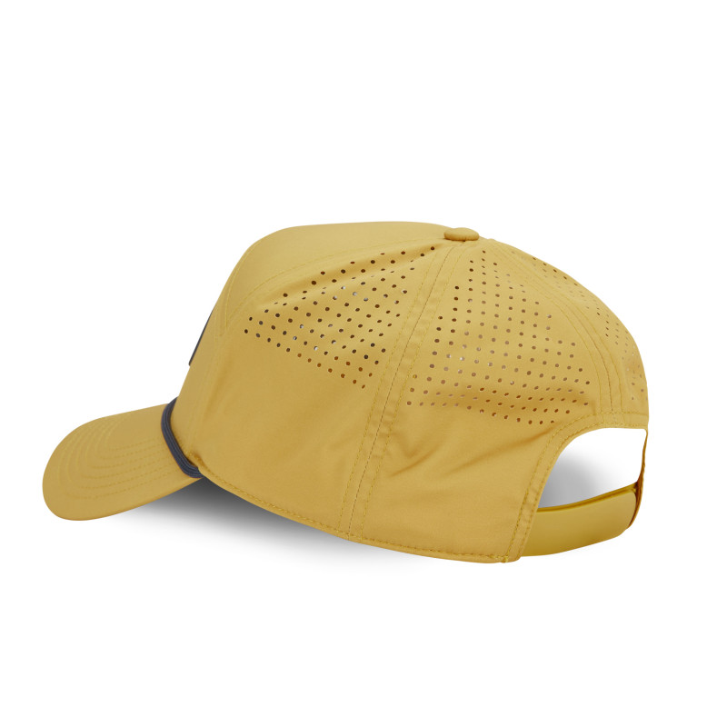 Casquette Vondutch Jaune Six panels Filet Mesh Scratch en silicone CORDON | Von Dutch