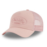 Casquette Vondutch Rose Trucker Snapback Patch Rubber LOG