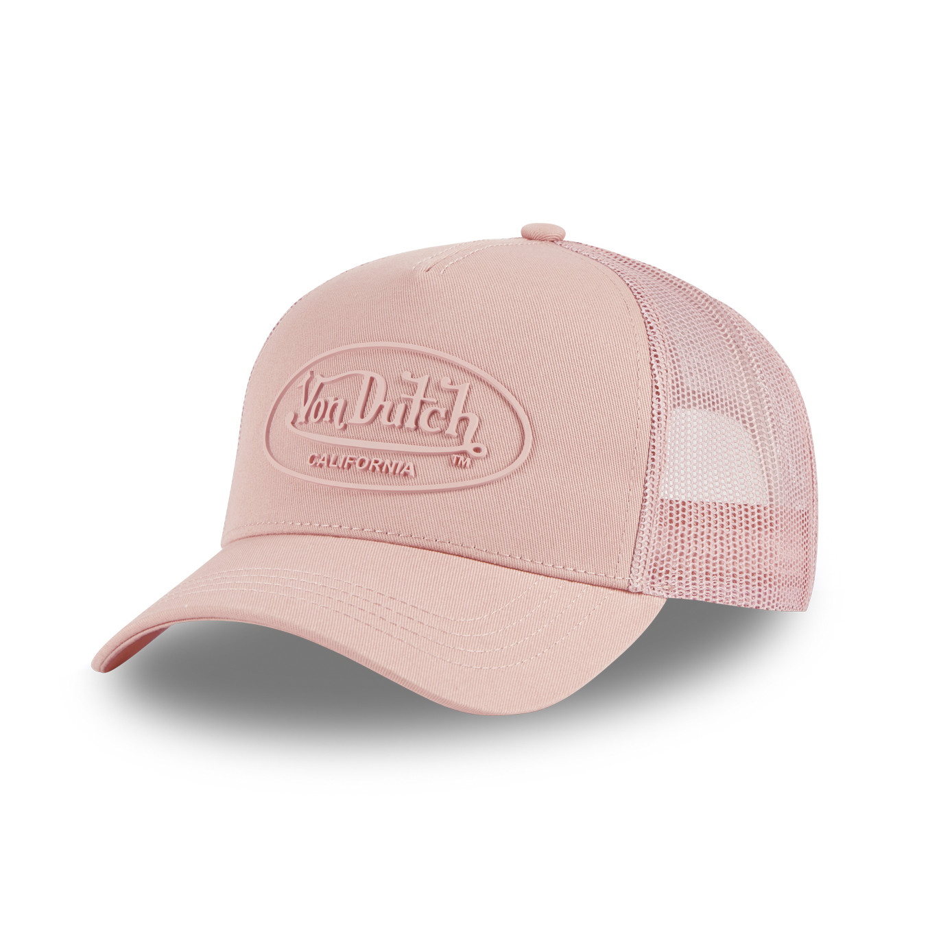 Casquette Vondutch Rose Trucker Snapback Patch Rubber LOG | Von Dutch