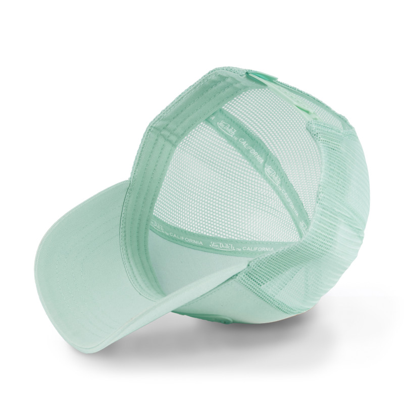 Casquette Vondutch Bleu Trucker Snapback Patch Rubber LOG | Von Dutch
