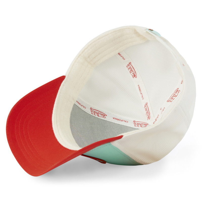 Casquette trucker avec filet et broderie Poly