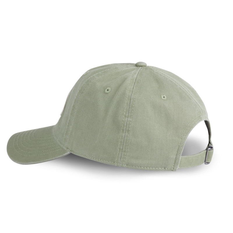 Casquette dad cap en sergé de coton avec patch brodé Log