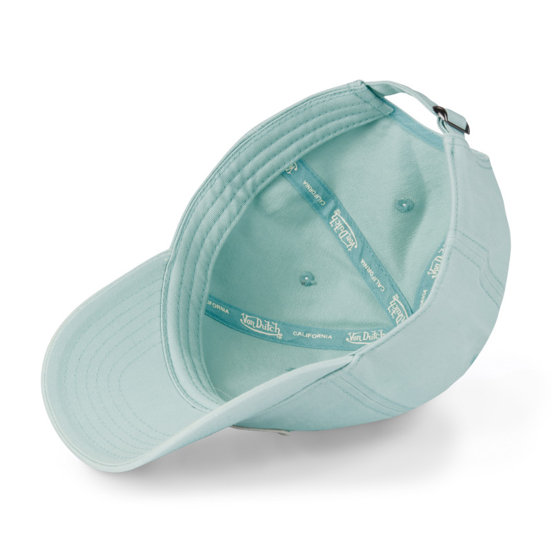 Casquette Vondutch Bleue clair Dad cap Strapback / Boucle LOG | Von Dutch