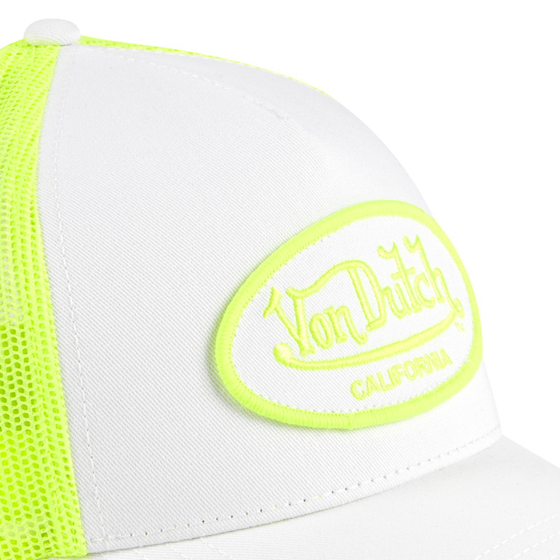 Casquette Vondutch Bicolore Jaune Trucker Snapback FLUO | Von Dutch