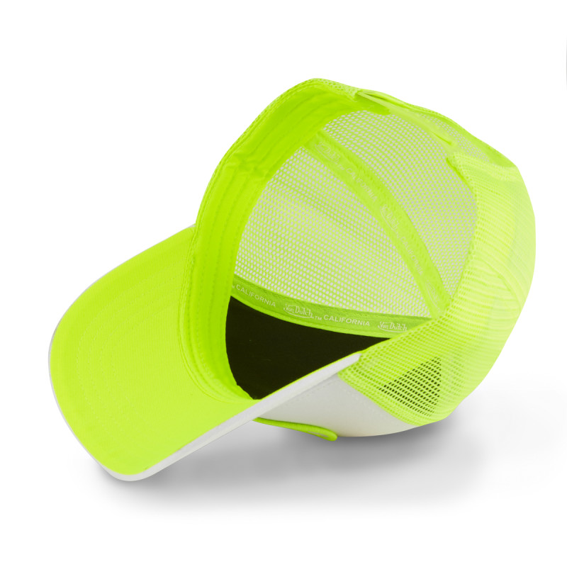 Casquette Vondutch Bicolore Jaune Trucker Snapback FLUO | Von Dutch