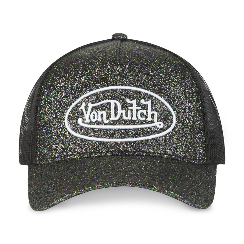 Casquette baseball avec filet femme à paillettes Glitter