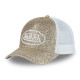 Casquette Vondutch Or Trucker Snapback effet Pailleté GLITTER | Von Dutch