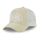 Casquette Vondutch Or Trucker Snapback effet Brillant SHINY