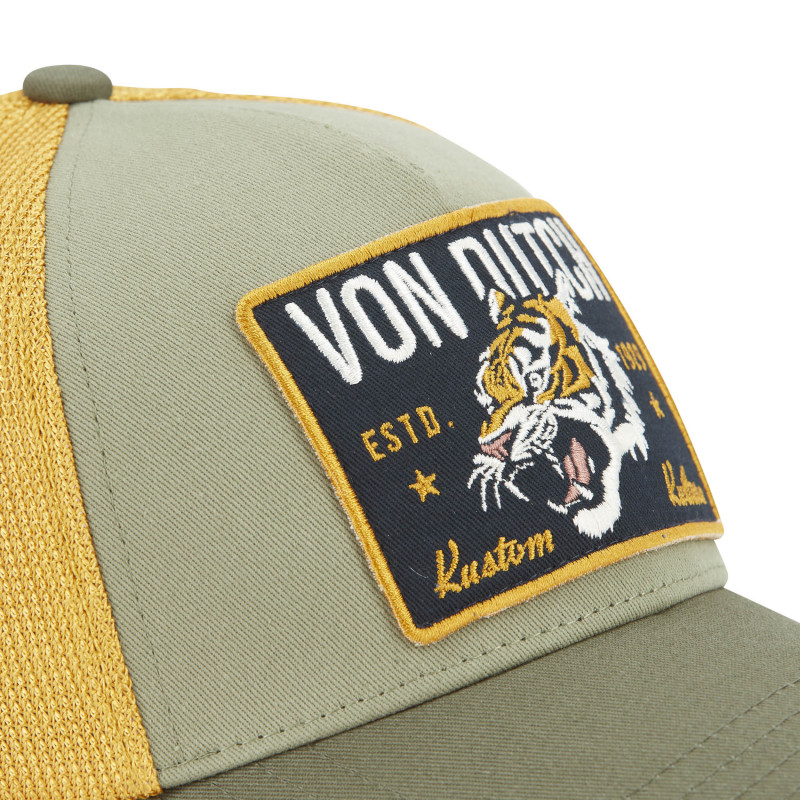 Casquette baseball premium avec filet en sergé de coton Wild Tiger