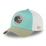 Casquette Vondutch Turquoise Trucker Snapback WILD