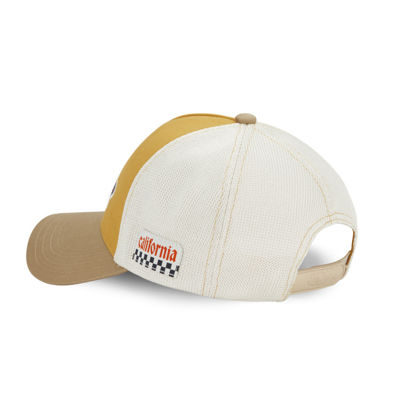 Casquette Vondutch Jaune Trucker Snapback WILD | Von Dutch