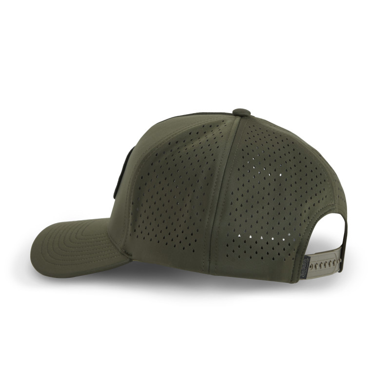 Casquette trucker avec filet mesh et print rubber Sport