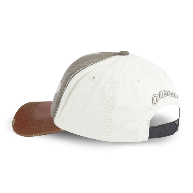 Casquette trucker avec effet usé avec broderie Xavier