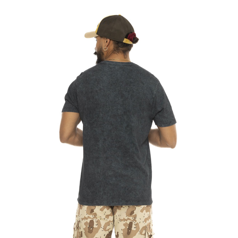 Tee Shirt Gris coupe Regular Col rond effet Flammé FLY | Homme - Vondutch | Von Dutch