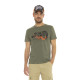 Tee Shirt Kaki coupe Regular Col rond WHEEL | Homme - Vondutch | Von Dutch