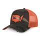Casquette baseball avec filet avec badge camouflage Schott Army