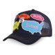 Casquette Vondutch x Schott Bleue Trucker Denim Snapback | Von Dutch