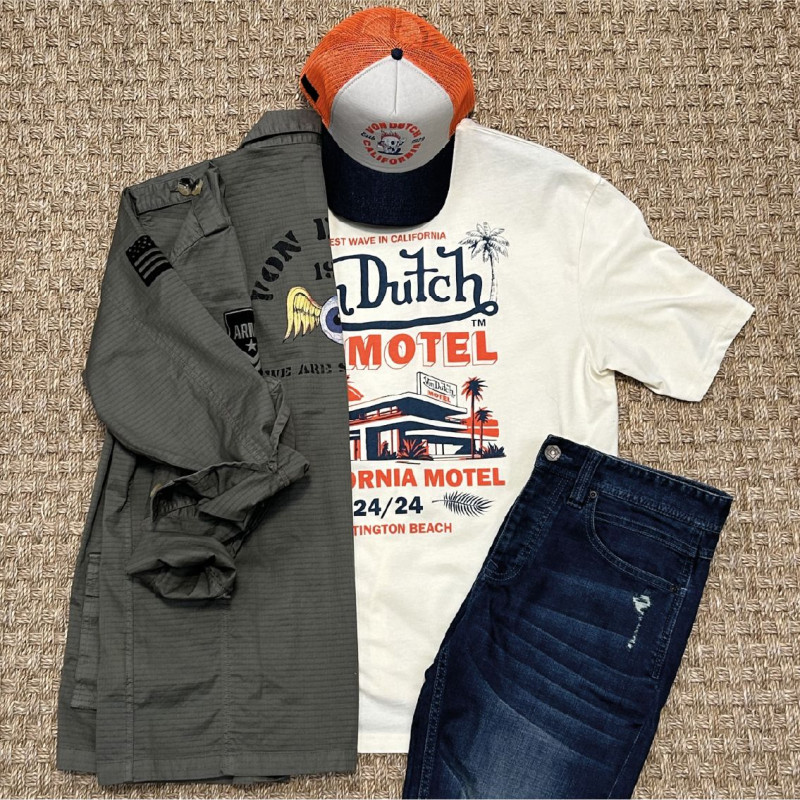 Surchemise Mi saison Kaki STILL | Homme - Vondutch | Von Dutch