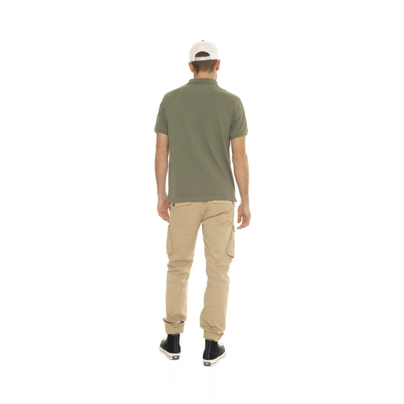 Polo homme manches courtes avec patchs Ralph