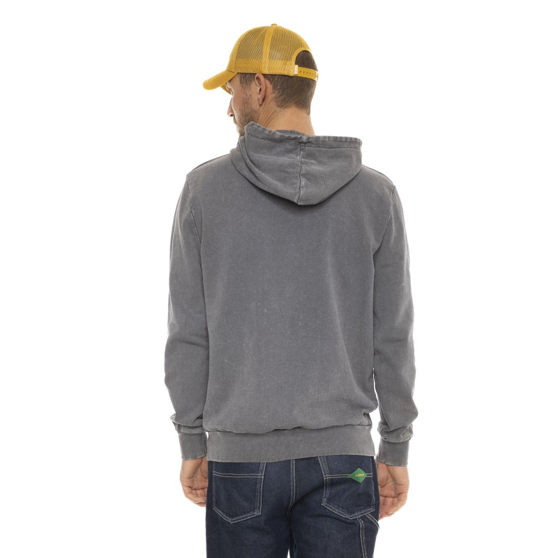Sweat à capuche homme terry en acid wash Youth
