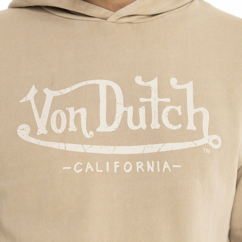 Sweat à capuche Beige YOUTH | Homme - Vondutch | Von Dutch