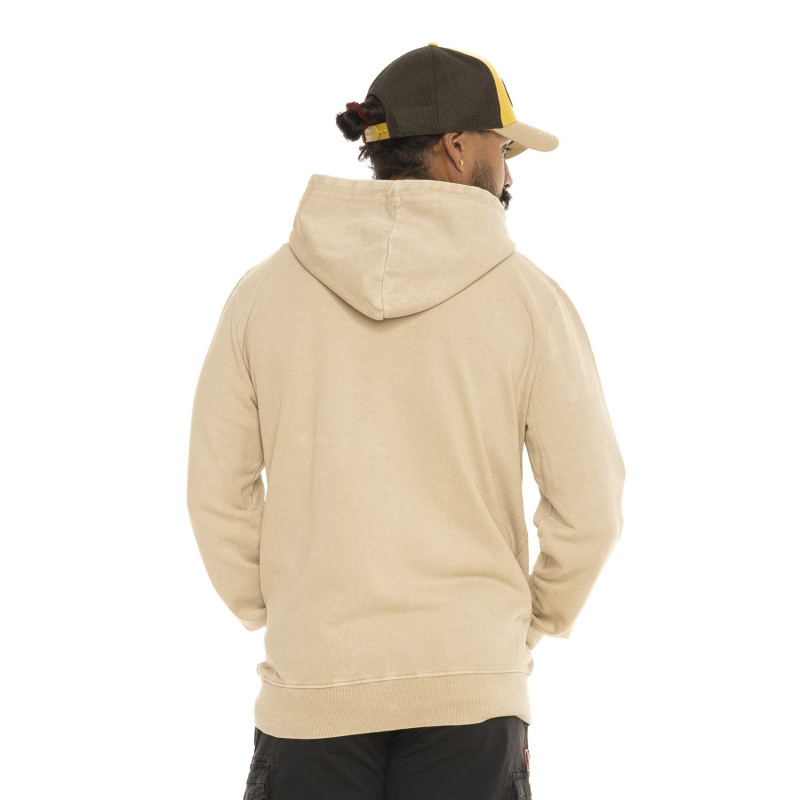 Sweat à capuche Zippé Beige CRUZ | Homme - Vondutch | Von Dutch