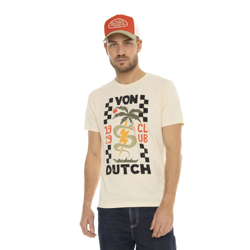 T-shirt en col rond à manches courtes homme Regular Fit Club