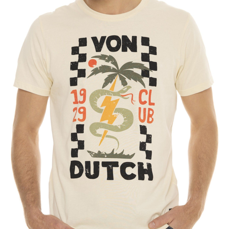 T-shirt en col rond à manches courtes homme Regular Fit Club