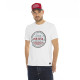 Tee Shirt Blanc coupe Regular Col rond OLD | Homme - Vondutch | Von Dutch